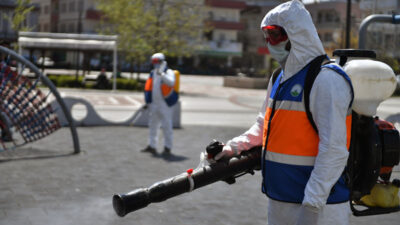 Osmangazi’den virüse karşı aralıksız temizlik