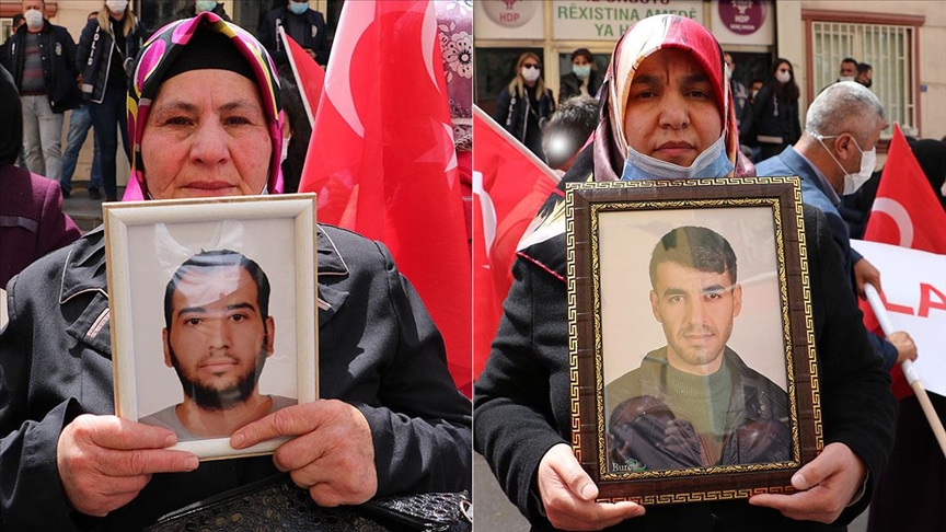 Diyarbakır’daki evlat nöbetine iki aile daha katıldı