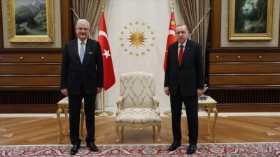 Cumhurbaşkanı Erdoğan, Volkan Bozkır’ı kabul etti