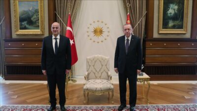Cumhurbaşkanı Erdoğan, Yunanistan Dışişleri Bakanı’nı kabul etti