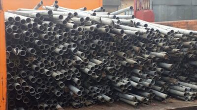 Akıl almaz hırsızlık! Otoyol kenarındaki 764 direği keserek çalmışlar