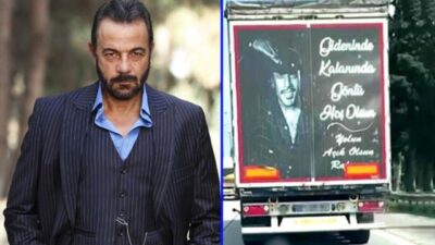 Kerem Alışık, babasının fotoğrafını gördüğü tırın peşine düştü