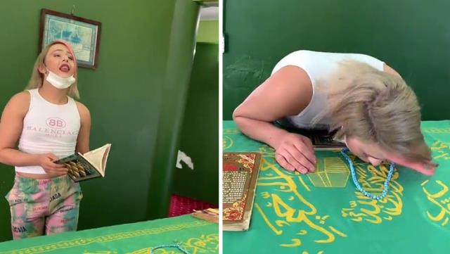 Türbede çektiği video tepki yaratmıştı! Flaş karar…