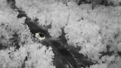 Bursa’da zehir tacirleri drone ile böyle takip edildi