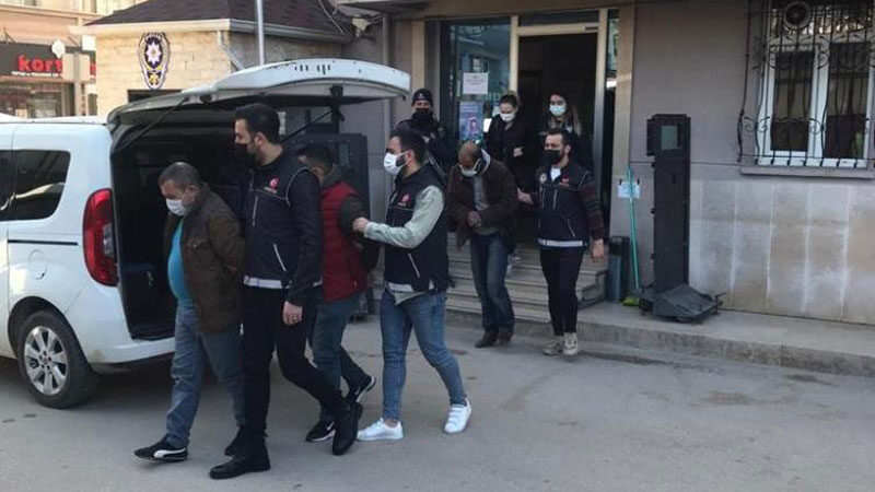 Bursa'nın Mustafakemalpaşa ilçesinde uzun bir süredir takip edilen uyuşturucu çetesi