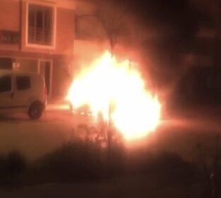 Bursa’da korkutan yangın! Bir anda alev aldı…