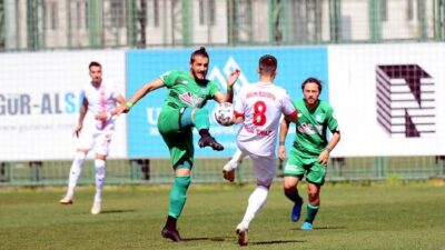 Bursa Yıldırımspor, iki kez öne geçtiği maçta rakibine yakalandı. Pazartesi