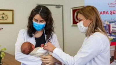 Türkiye’nin ilk antikorlu bebeği doğdu
