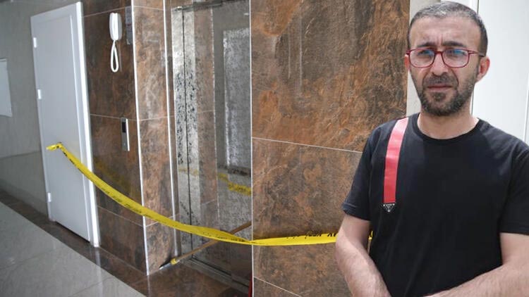 Korkunç olay! Asansör 11. kattan yere çakıldı… Korumak için oğluna sarılan babanın durumu ağır