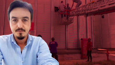Akıl almaz ölüm! Buğday deposuna düşen teknisyen…