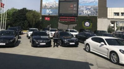 Lüks araç operasyonu! 24 otomobil, milyonlarca lira zarar