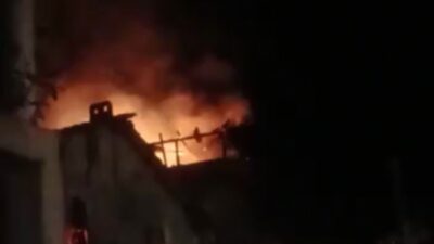 Bursa’da korkutan yangın! Alev alev yandı