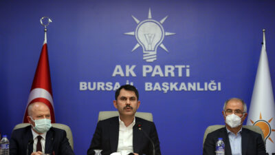 Bakan Kurum’dan Bursa’da Filistin mesajı