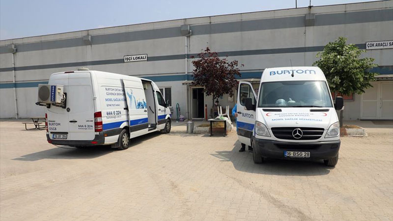 İnegöl Belediyesi personeli sağlık taramasından geçti