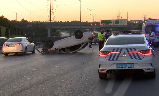 Kız arkadaşla gezinti kazayla bitti