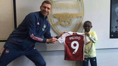 Arsenal 10 yaşındaki Leo Messo'yu akademi kadrosuna kattı. Lionel Messi'nin