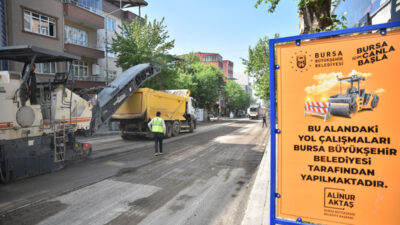 Büyükşehir’den asfalt seferberliği! O cadde sil baştan…