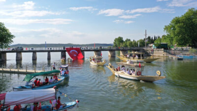 Türkiye’nin Venedik’i Gölyazı’da 19 Mayıs coşkusu