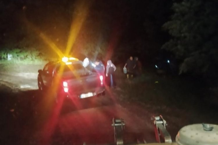 Bursa’da felaketi yaşadılar! Belediye ekipleri kurtardı