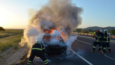Cenazeye gitmek için yola çıktı! Geriye bu görüntü kaldı