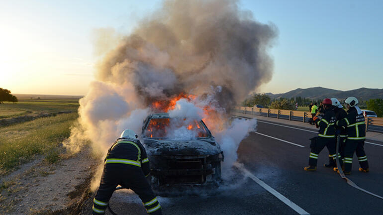 Cenazeye gitmek için yola çıktı! Geriye bu görüntü kaldı