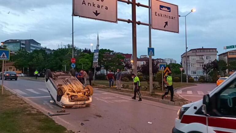 Otomobili bırakıp kaçtı! Her yerde aranıyor