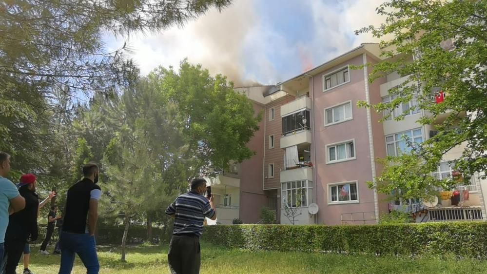 Bursa’da yangın paniği Bursa’da yangın paniği
