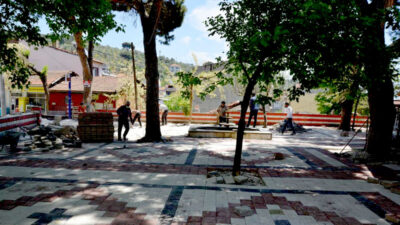 Karacaali’de çevre düzenlemesi