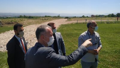 Dostum’da pist alanı oluşturuluyor