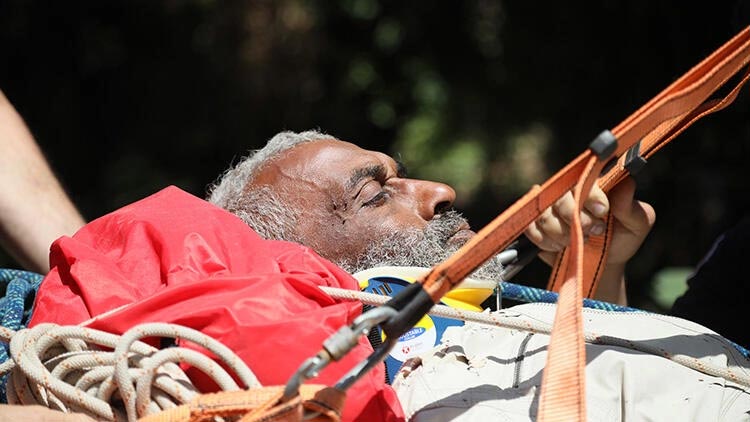 5 gün boyunca mahsur kaldı, kurtarıldıktan sonra ilk isteği şaşkına çevirdi