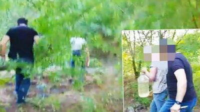 ‘Pes’ dedirten olay! Suçüstü yakalandı