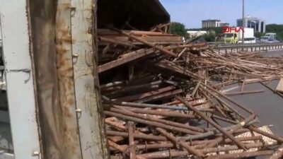 TEM Otoyolu’nda kaza! Trafik durma noktasına geldi