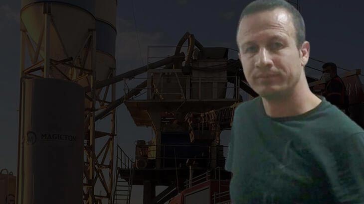 Korkunç son! Beton kazanını temizlerken çalıştırılan mikserde öldü