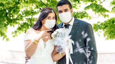 Damat düğünden kaçtı, gelin davetlilerden biriyle evlendi!