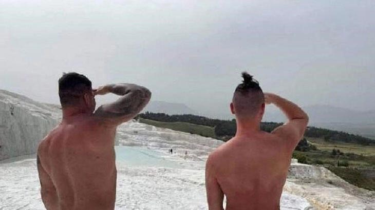 Çıplak fotoğraf paylaşımına tepki yağdı