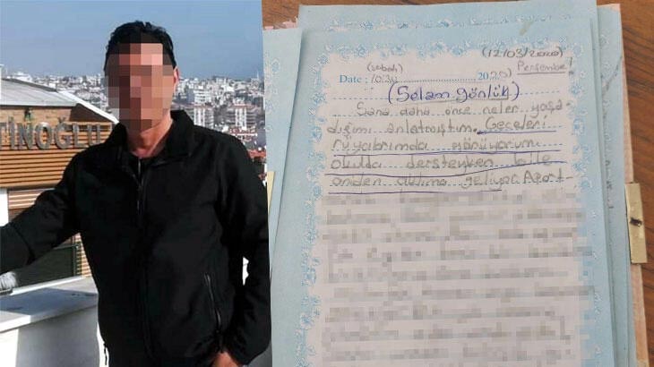 Anlattıkları kan dondurdu! Küçük kızın taciz günlüğü