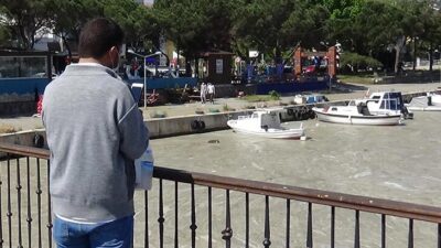 Çanakkale Boğazı’ndan sonra Sarıçay da müsilaj ile kaplandı!