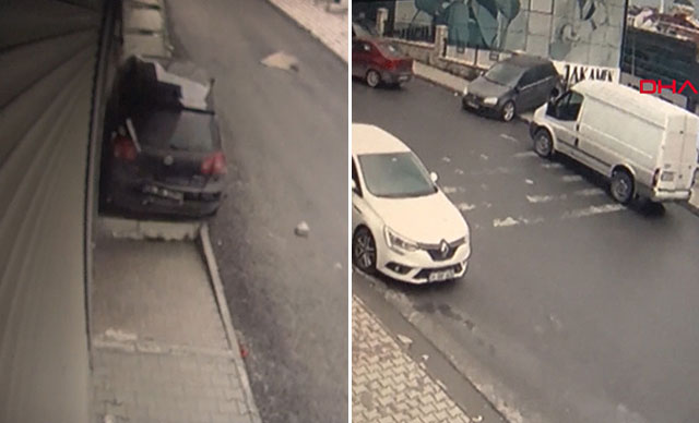 Saniyelerle kurtuluş! Faciadan dönüldü