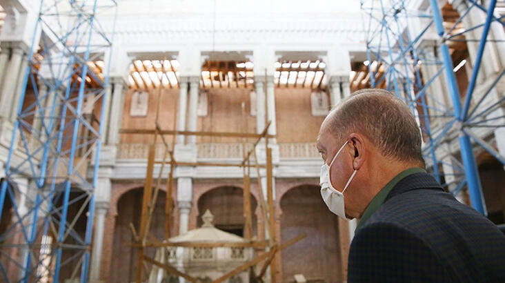 Cumhurbaşkanı Erdoğan, İstanbul’da çeşitli incelemelerde bulundu