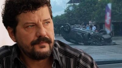 İlker Aksum ölümden döndü! Kaza görüntüleri ortaya çıktı!