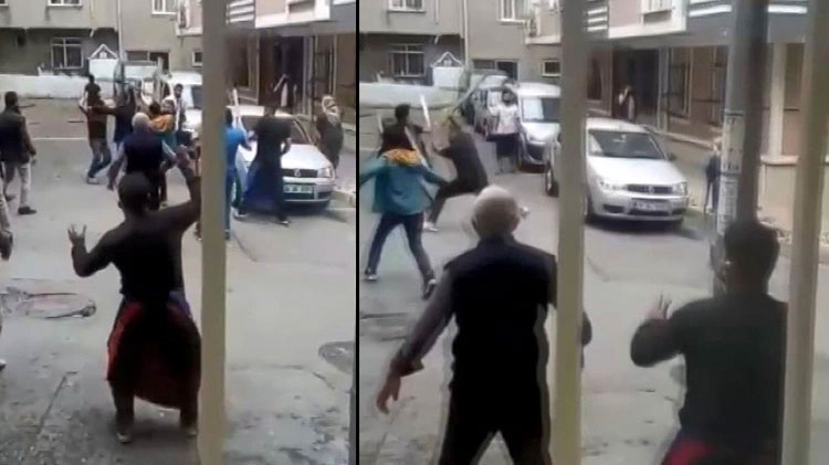 Ortalık bir anda karıştı! Birbirlerine girdiler