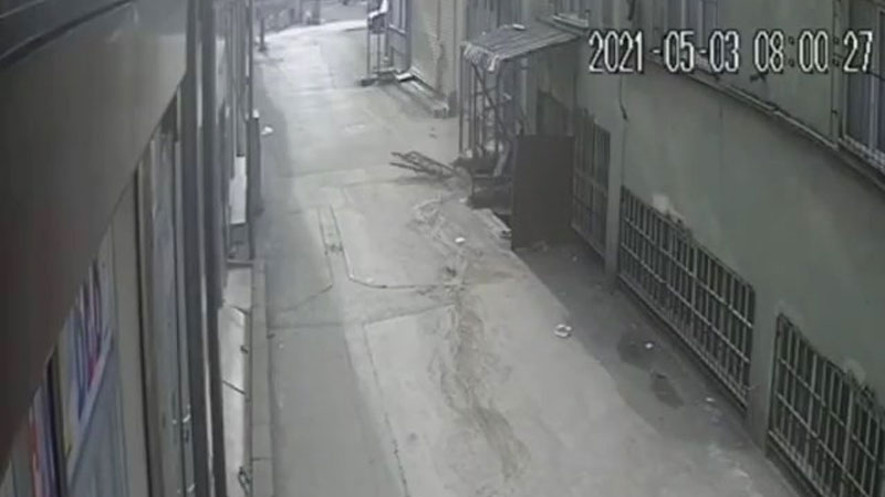 Bursa’da feci olay! Genç adam böyle düştü