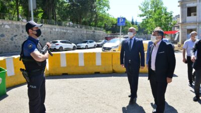 Bayramda görev başındaki kahramanlar unutulmadı