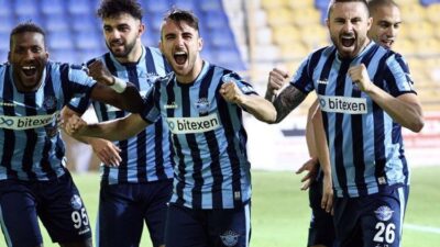 TFF 1.Lig'de sezonun son haftasında oynanan maçlar sonunda Adana Demirspor