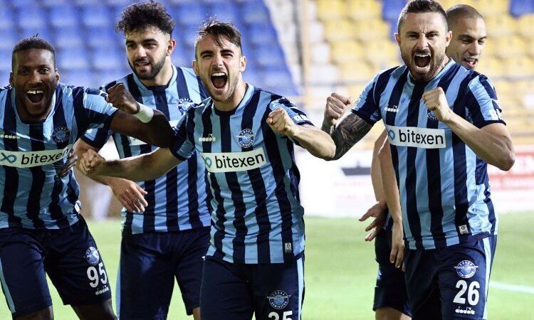 TFF 1.Lig'de sezonun son haftasında oynanan maçlar sonunda Adana Demirspor