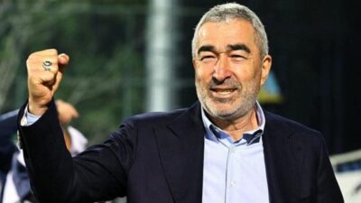 Adana Demirspor Başkanı Murat Sancak, takımı Süper Lige çıkaran Samet