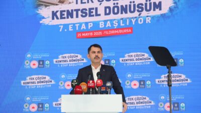 Bursa’da kentsel dönüşümün startını Bakan Kurum verdi…
