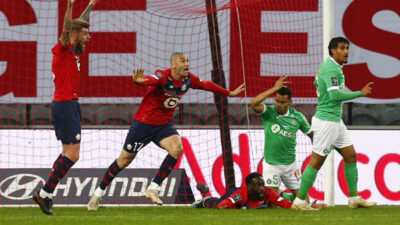 Ligue 1'de Lille evinde Saint Etienne'ni konuk etti. Mücadele 0-0