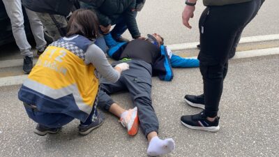 Yer: Bursa… Trafik tek şeride indi!