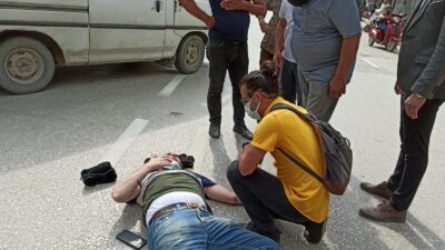 Bursa’da doktordan ilk müdahale